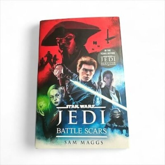Star Wars Jedi Battle Scars By Sam Maggs Hardcover - Picture 1 of 5